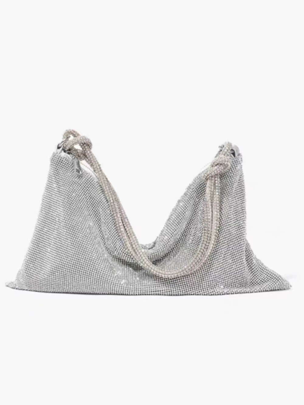 Firkantet armveske med strass