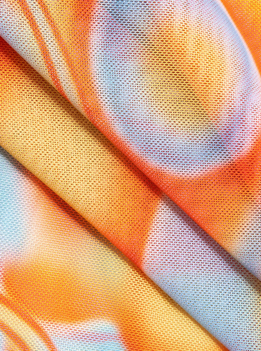Abstrakt trykk halterneck bikini 3-delt sett