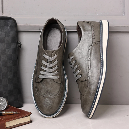 The Brogue Genuine Leather Sneaker