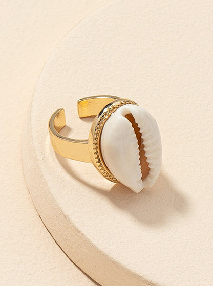 Åpen ring med skall 