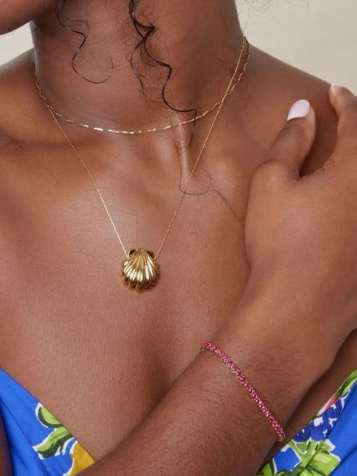 Tennisarmbånd - Bringebær