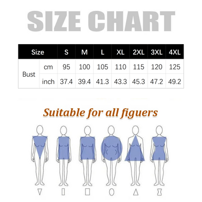 👗Lassiges, looseres, übergroßes Midikleid für Damen🌹